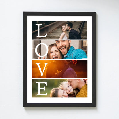 LOVE falikép a saját fotóitokkal