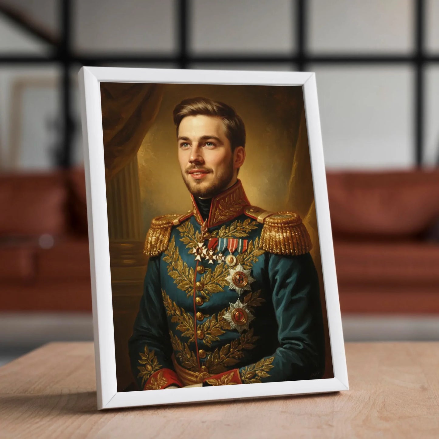 Királyi portré saját fotóból - azonnali előnézet