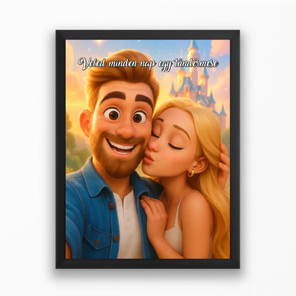 Mesebeli Disney falikép saját fotóból - azonnali előnézet