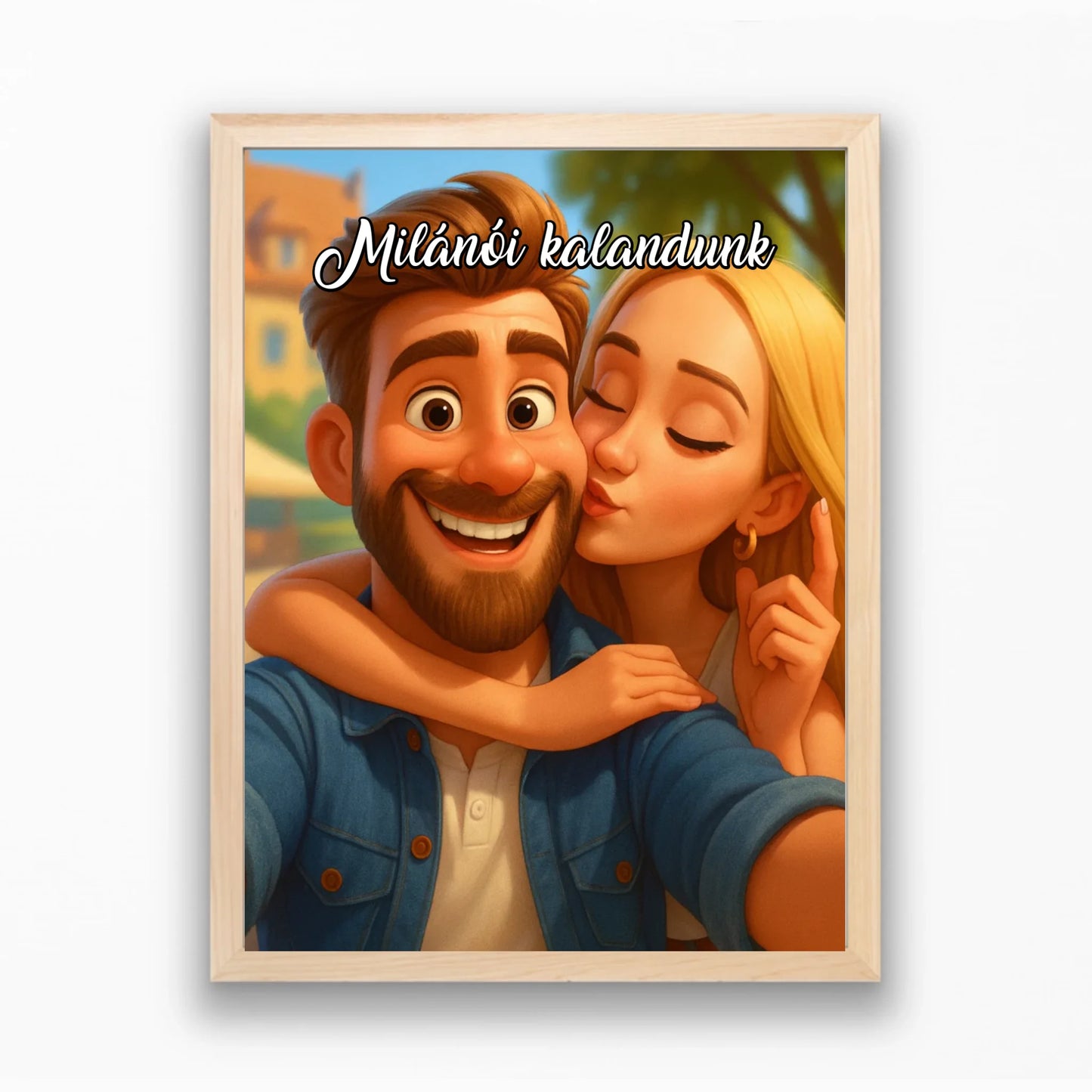 Pixar stílusú varázs falikép - saját fotóból azonnali előnézettel