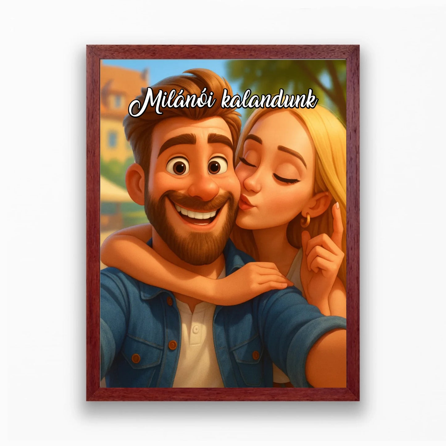 Pixar stílusú varázs falikép - saját fotóból azonnali előnézettel