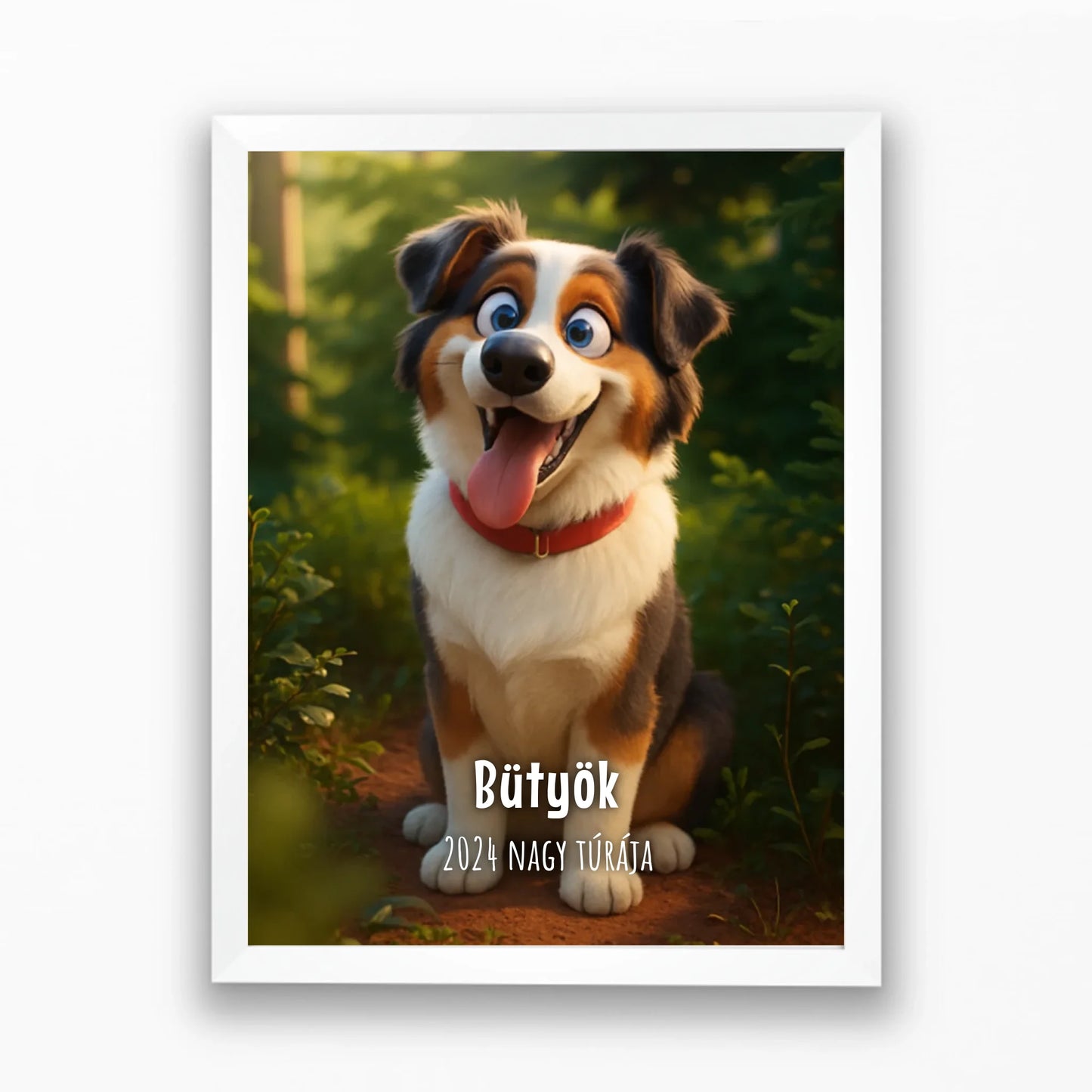 Pixar stílusú kisállatos portré saját fotóból