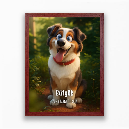 Pixar stílusú kisállatos portré saját fotóból