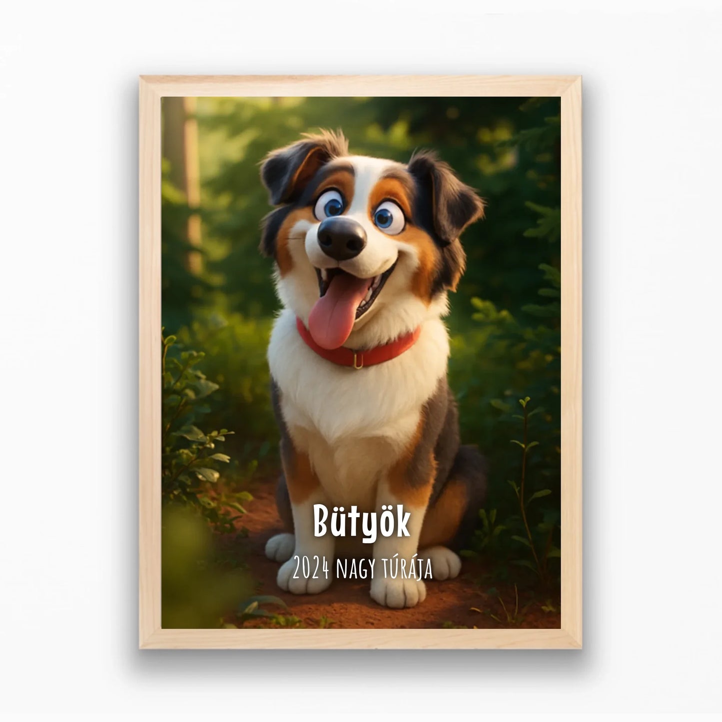 Pixar stílusú kisállatos portré saját fotóból