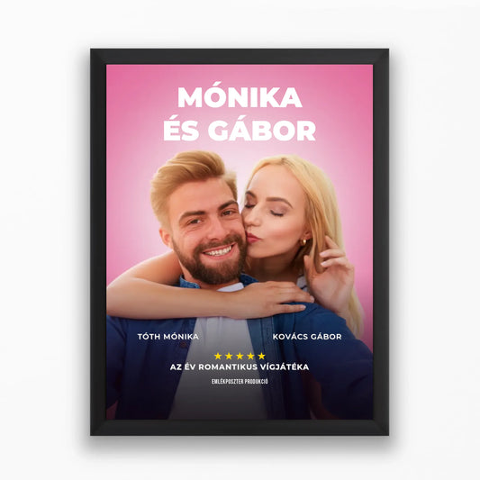 Saját filmplakát pároknak - azonnali előnézettel