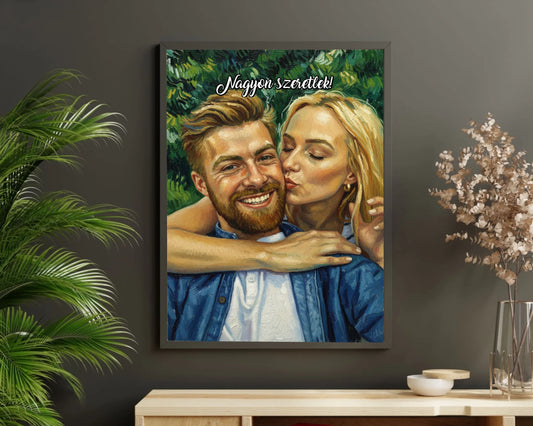 Van Gogh stílusú falikép saját fotódból - azonnali látvány