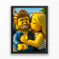 Lego stílusú falikép - saját fotóból azonnali előnézettel