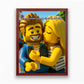 Lego stílusú falikép - saját fotóból azonnali előnézettel