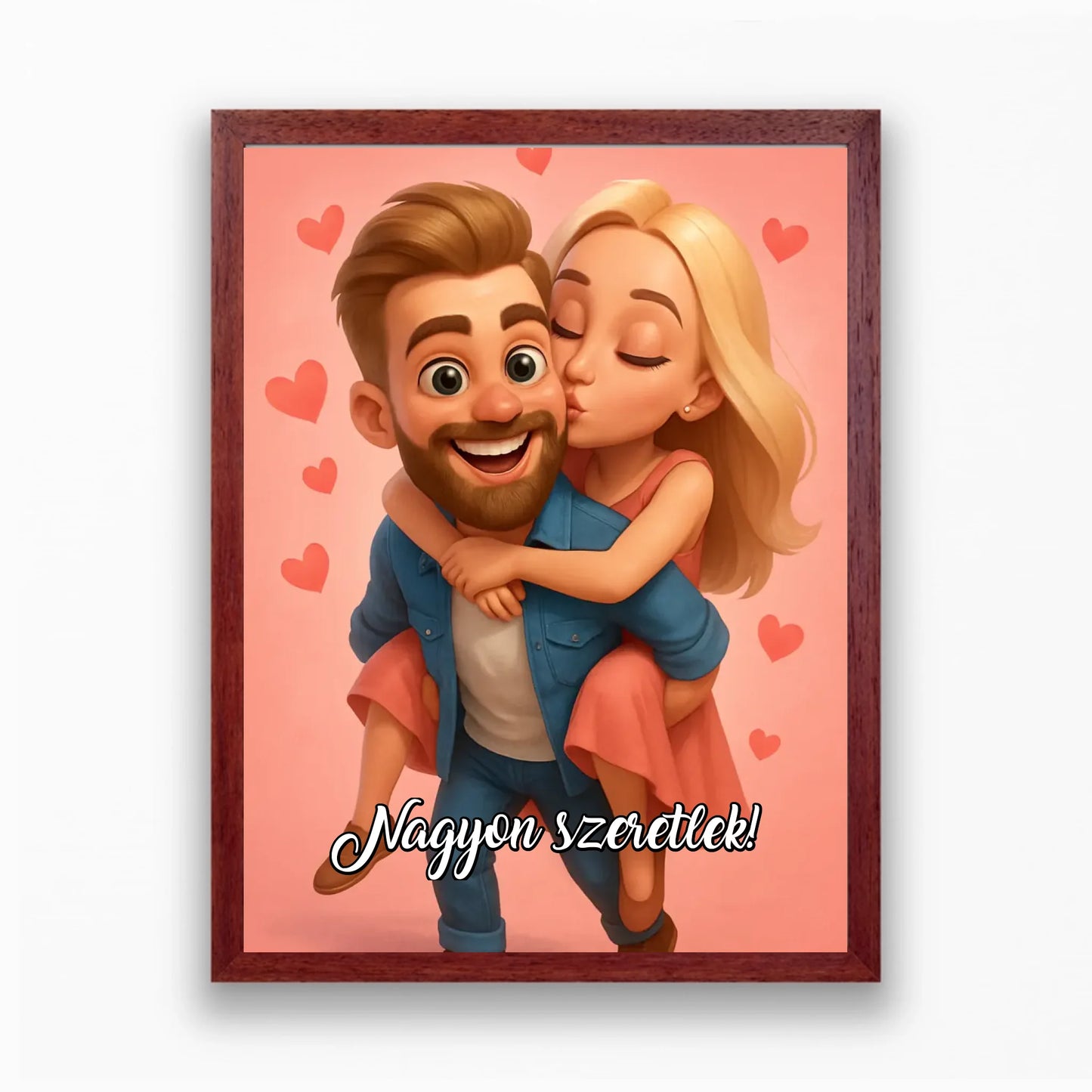 Mókás Disney falikép szerelmespároknak - Valentin stílusban