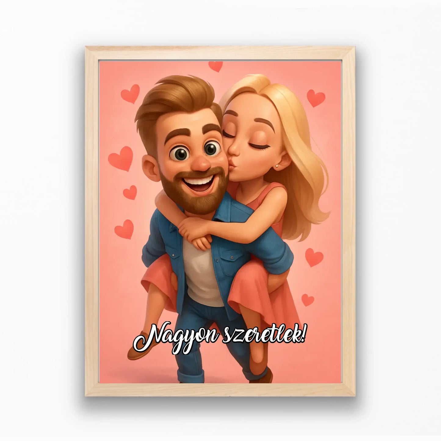 Mókás Disney falikép szerelmespároknak - Valentin stílusban