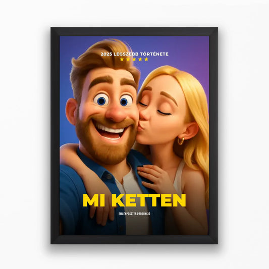 Pixar filmplakát saját fotóból - azonnali előnézet