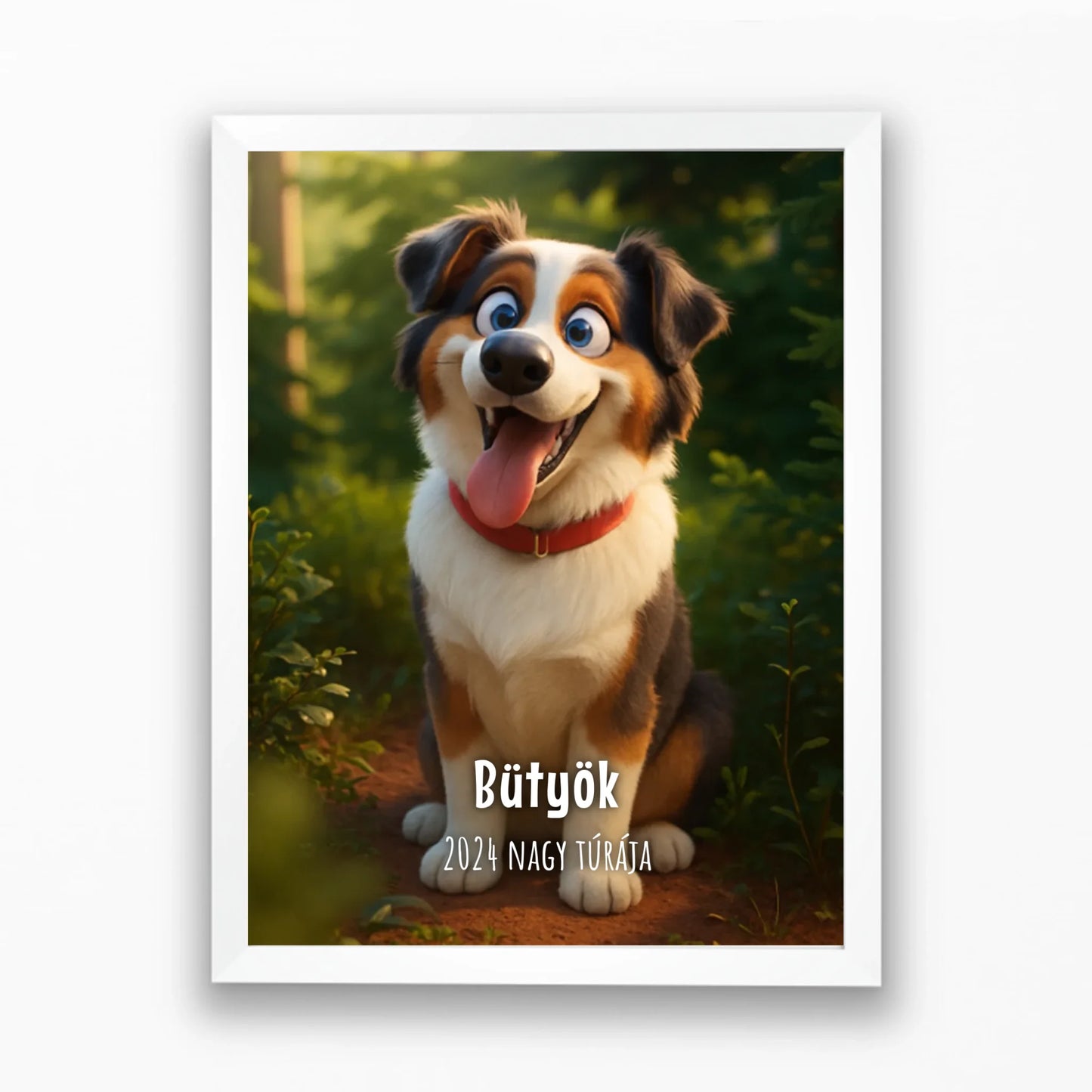 Pixar stílusú kisállatos portré saját fotóból