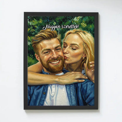Van Gogh stílusú falikép saját fotódból - azonnali látvány