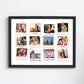 Polaroid kollázs falikép 12 saját fotóval