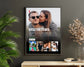 Netflix stílusú falikép saját filmes sablonnal