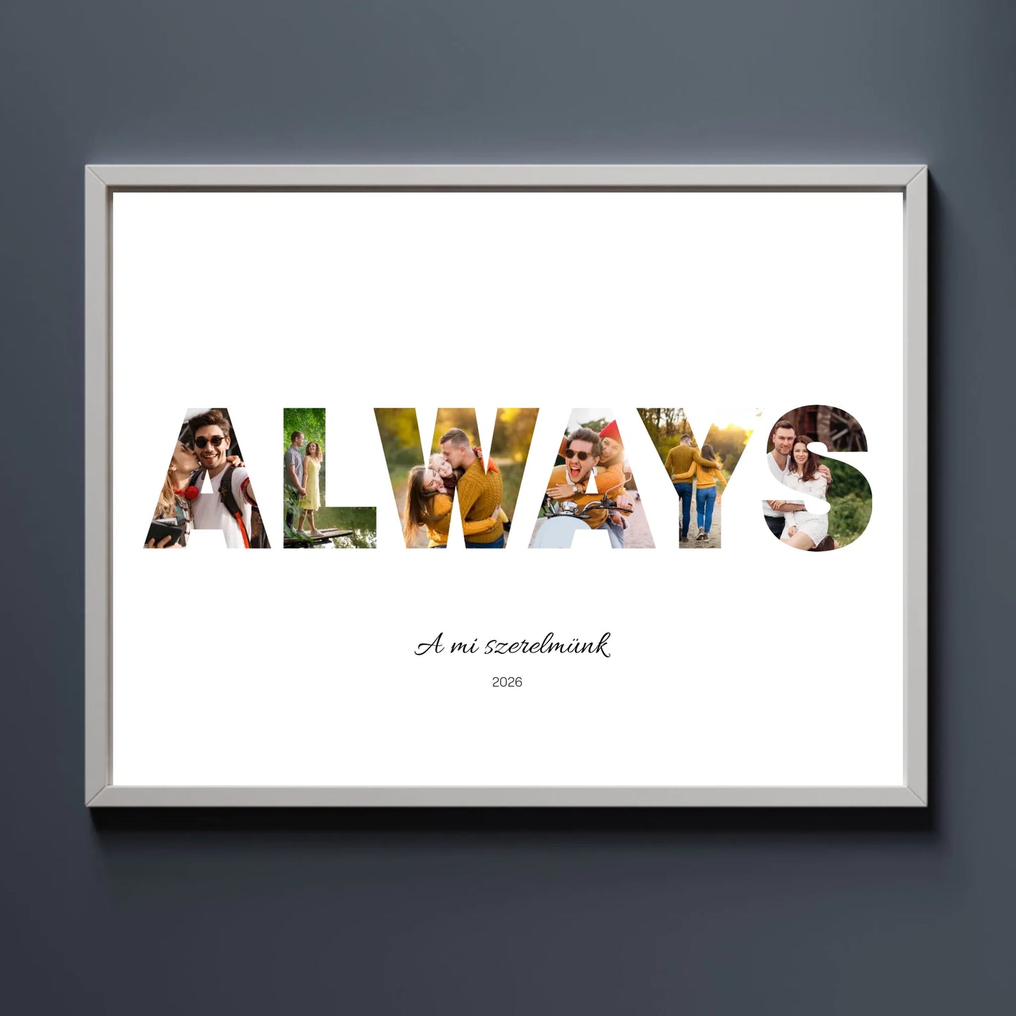 ALWAYS falikép egyedi fotókkal