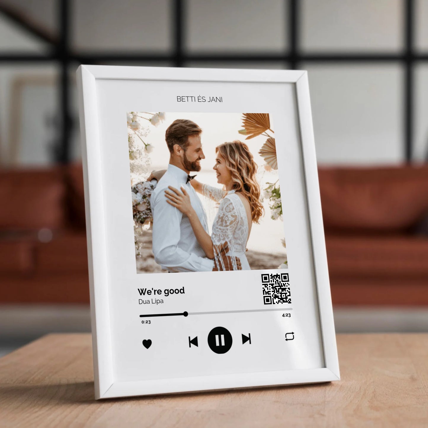 Közös dal Spotify falikép