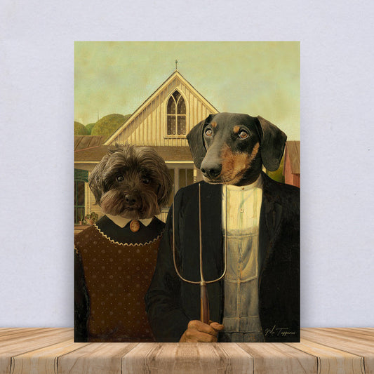 MrTappancs portré két karakterrel